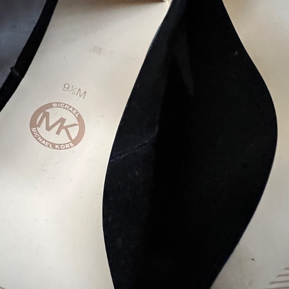 MICHAEL Michael Kors Gold Paloma Black Suede Over-The-Knee Boot - Picture 10 of 11